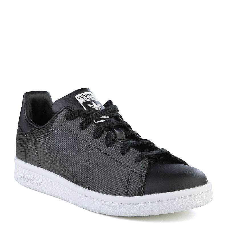 детские черные кроссовки adidas Stan Smith AT-AT J B24720 - цена, описание, фото 1